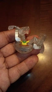 Bakugan Battle Brawlers B2 Baku Clear Crystal Translucent Thunder Wilda Sega - Bild 1 von 4