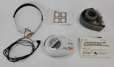 Sony SRF-M85V S2 Sports Radio Walkman Original Headphones Arm Band AM/FM/Weather - Image 1 of 4