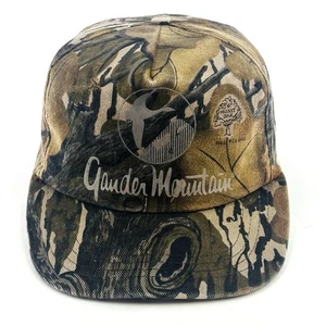 Vintage Mossy Oak Camo Hat Cap Snapback Trucker 80s VTG USA Hunting - Picture 1 of 6