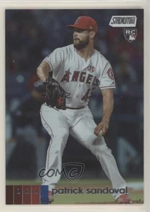 Topps Stadium Club Rainbow Foilboard 2020/25 Patrick Sandoval #204 Rookie RC - Imagen 1 de 3