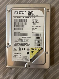 Vintage Western Digital WD153AA-00ANA0 Caviar 15.3GB 3.5" IDE Hard Drive - Picture 1 of 3