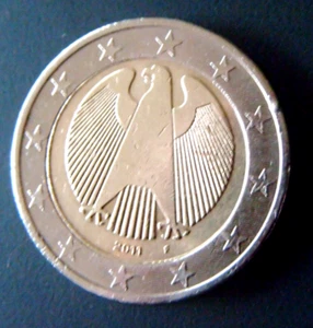 Münze 2 Euro 2011 F seltenes Sammelobjekt - Bild 1 von 4