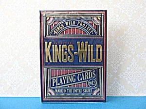 KINGS-WILD "AMERICANA" LIMITED EDITION SERIALIZED PLAYING CARDS W/ 1750 RELEASED - Picture 1 of 6