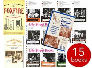 A 15 Book Complete Foxfire Series Collection Set with "Simple Living" Volume NEW - Picture 1 of 9