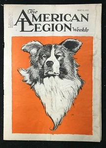 AMERICAN LEGION Weekly Magazine May 1925 Cover by McGinn / Cartoon by WALLGREN - Picture 1 of 5