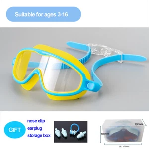 High definition children's swimming goggles, waterproof and anti fog goggles - Picture 1 of 9