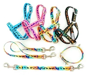 Goat Halter CUSTOM PATTERN Made USA Halter-All S M L XL Sheep Livestock Figure 8 - Picture 1 of 12
