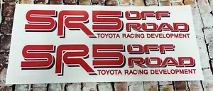 SR5 Off Road Decals for Toyota Tacoma Tundra Pair Sticker Truck Bedside Vinyl - Foto 1 di 1