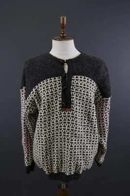 Devold Norway Knit Sweater Gray Wool Ski Vintage Size L US 42 EU 52 - Image 1 of 4