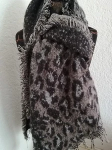 Schal, Stola, Weich, Warm, Groß Leoprint Nwtg. - Bild 1 von 10