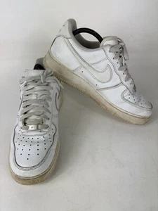 Nike Uomo Air Force 1 CW2288-111 Bianco Scarpe Casual Sneakers Taglia 9 - Foto 1 di 7