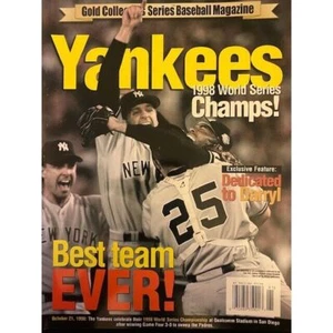 NEW YORK YANKEES 1998 world series champs BEST TEAM EVER jeter TINO rivera ANDY - Picture 1 of 10