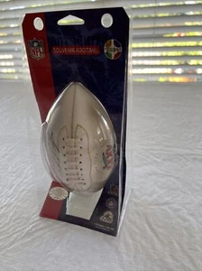 SUPER BOWL XXXV MINI FOOTBALL RAVENS v GIANTS AUTOGRAPHED By Floyd Little HOF - Picture 1 of 4