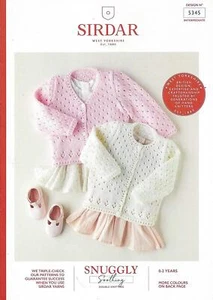 Sirdar Booklet - Snuggly Soothing, Cardigan 5345 - Picture 1 of 1