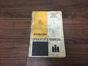 Manual soplador de nieve International Harvester IH modelo 8 y 10 - Imagen 1 de 12