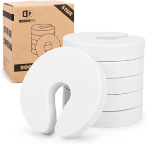 Pack of 6 Door Pinch Guards Baby Proof Soft EVA Foam Stoppers Fits Any Doors Siz - Picture 1 of 12