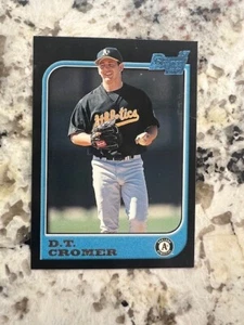 Tarjeta de novato Bowman 1st Prospect 1997 Oakland Athletics DT Cromer #177 - Imagen 1 de 1