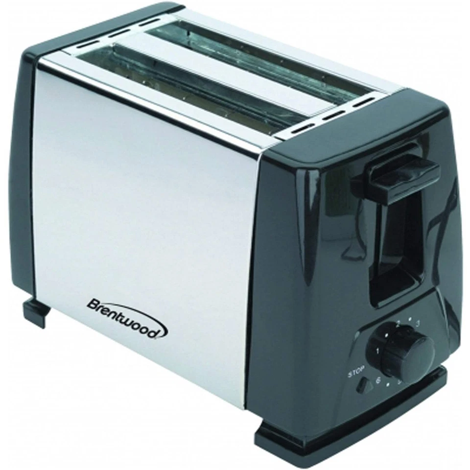 Brentwood Appliances Ts-280s 2-slice Toaster With Extra-wide Slots Btwts280s