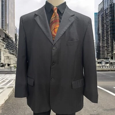 Zignone Italy 100% Wool Blazer 50R Formal Classic Luxury Elegant Business Party - Image 1 of 4