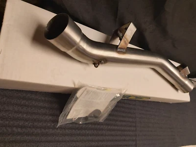 GSF 1200 KULT GV75A ARROW Zwischen Verbindungs Rohr 54mm  Auspuff i1604 - Bild 1 von 4