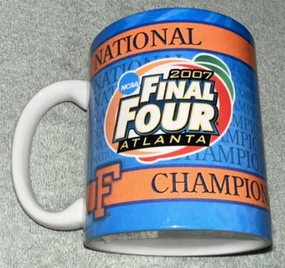 Taza de café Atlanta NCAA Final Four Florida Gators 2007 campeones nacionales Foto 1 de 4