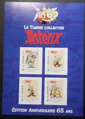 ASTERIX COLLECTOR TIMBRES AUTOADHESIFS FRANCE 2024 OBELIX BD COMICS neuf** MNH - Photo 1/2