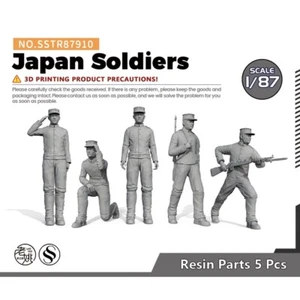 SSMODEL SSTR87910 1/87 Model Upgrade Parts Army Model Japan Soldiers - Picture 1 of 3