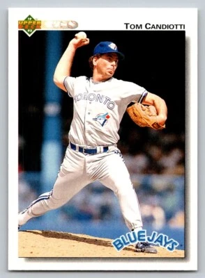 1992 Upper Deck - Tom Candiotti #447 - Image 1 of 2