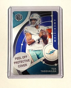 2022 Panini Elements Football Americium TUA TAGOVAILOA /95 Miami Dolphins MVP