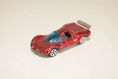 V 1:60 HONG KONG FERRARI 206 DINO COMPETITION MET. MAROON EXCELLENT ÉTAT - Photo 1/4