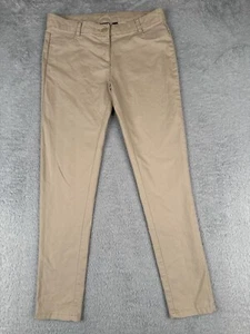 IZOD Pants Junior 7 Beige Approved Schoolwear Cotton Poly Blend Skinny Leg 31x29 - Picture 1 of 16