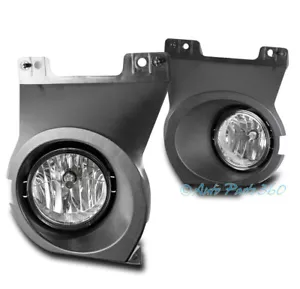 11-14 FORD F-150 F150 PICKUP BUMPER DRIVING FOG LIGHTS LAMPS CHROME W/BEZEL+BULB - Imagen 1 de 4