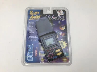 Nights Into Dreams Sega Pocket Arcade Tiger Electronic 1998 portátil vintage NUEVO Foto 1 de 4