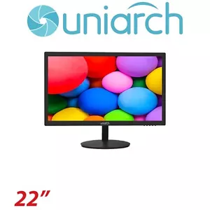 Uniarch 22" LED Monitor for CCTV, Video, & Office Use - 60Hz Backlight - Picture 1 of 18