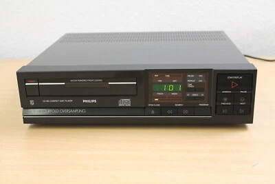 Philips CD 160 Vintage CD-Player CD160 16 Bit vierfach Oversampling 80er Jahre - Bild 1 von 4