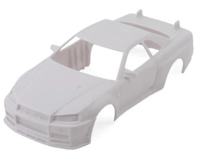 Kyosho Mini-Z MA-020 Nissan Skyline GT-R R34 Body w/Wheels (Unpainted) - Image 1 of 3
