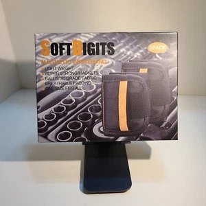 SoftDigits Magnentic Wristband for Tools, Fasteners, etc. 2-pack Strap Closures. - Picture 1 of 15