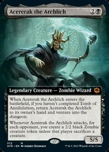 MTG ACERERAK THE ARCHLICH FOIL EXC - ACERERAK L'ARCILICH - AFR X EN - MAGIC - Picture 1 of 1