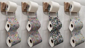 Soporte de papel higiénico Birds & Butterflies in Blooms (4 colores disponibles) - Imagen 1 de 5