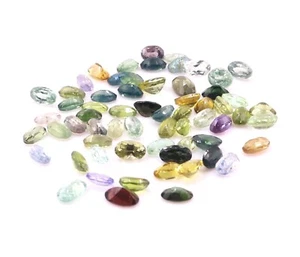 Natural Multi Sapphire Oval Shape Lot 18.35 Cts Sapphire September Birthstone - Picture 1 of 8