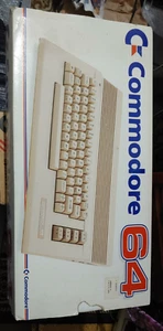 Commodore 64 II C64 C (+ NT, cable TV, 2 discos, Geos/Man) en embalaje original funciona 8 bits HK - Imagen 1 de 9