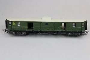Y351 Liliput train Ho 294 F wagon à bagages PO MIDI vert Vierachsiger gepäckwage - Picture 1 of 5
