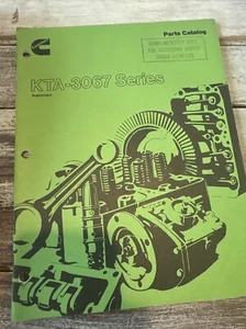 Cummins KTA-3067 Engine Parts Book Manual Catalog Shop Guide List Service OEM - Picture 1 of 6