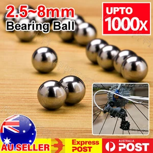 Loose Bearing Ball Replacement Parts stainless steel 2.5-8mm Bike Bicycle AU - Picture 1 of 36