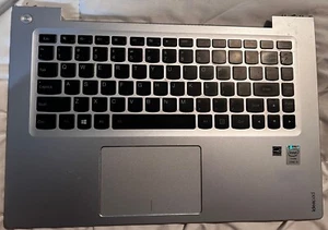Lenovo IdeaPad 14" U430 Palmrest w/TouchPad Backlit Keyboard 3KLZ9TALV00 - Picture 1 of 2