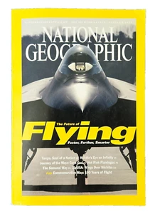 KLASSIFIZIERTE EXPERIMENTELLE KAMPFJETS DEZEMBER 2003 NATIONAL GEOGRAPHIC MAGAZINE USAF - Bild 1 von 4
