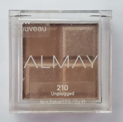 Almay Eyeshadow Quad  Unplugged 210 Nude Beige Colors - Image 1 of 2