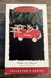 1995 Hallmark Keepsake Ornament Murray Fire Truck Kiddie Car Classic Collector's - Picture 1 of 4