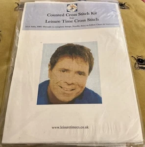 BN Leisure Time Cliff Richard Counted Cross Stitch Kit - Picture 1 of 4