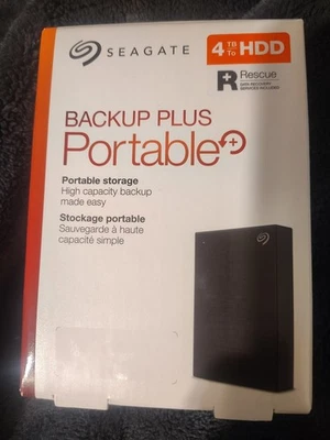 Seagate 4TB USB 3.0 Portable External Storage Hard Drive - Image 1 of 4